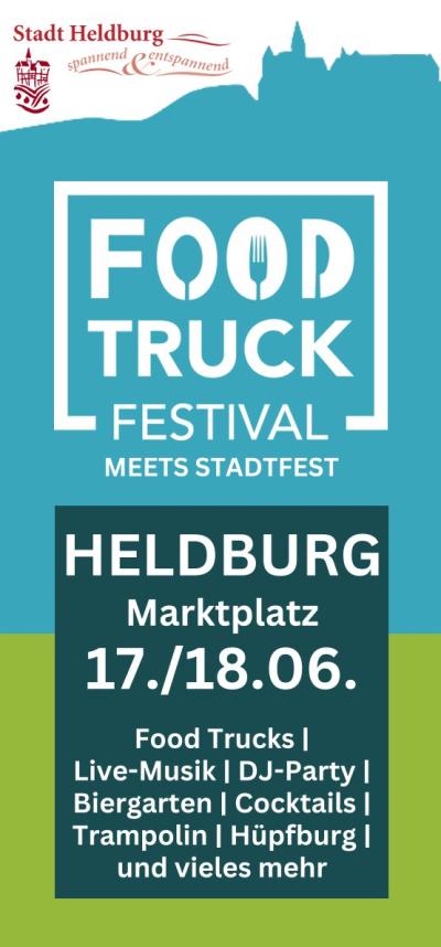Programm Food Truck Festival Heldburg 2023 Seite 1