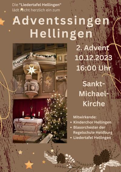 Adventssingen Hellingen 2023