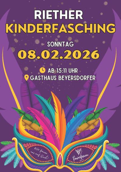 Kinderfasching Rieth 08022026