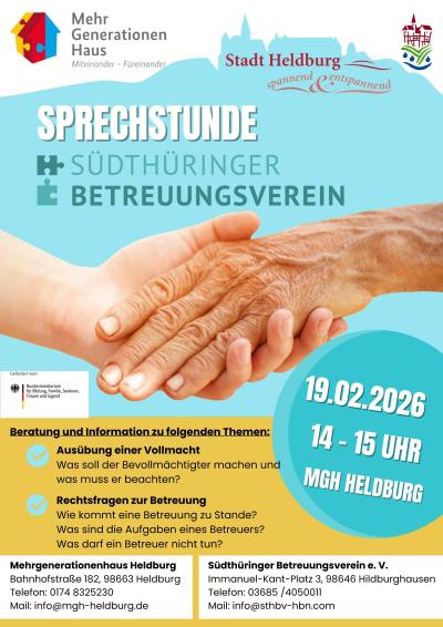 Plakat Betreuungsverein MGH Heldburg 19022026