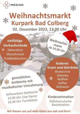 Weihnachtsmarkt Kurklinik Bad Colberg 2023