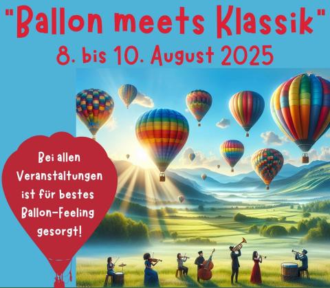 Banner Ballon meets Klassik