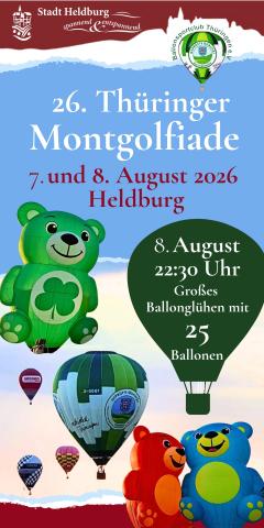 26 Thüringer Montgolfiade Heldburg Programmheft Seite 1